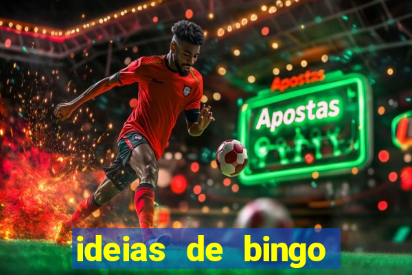 ideias de bingo para o natal